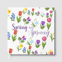 Blumengarten Frühling ist da