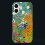 Blumengarten | Gustav Klimt iPhone 16 Hülle<br><div class="desc">Der Blumengarten (1905-1907) des österreichischen Künstlers Gustav Klimt ist ein lebendiges Meisterwerk der frühen 20. Jahrhundertkunst. Diese üppige, impressionistische Szene birgt farbenprächtige Blüten in einem faszinierenden Naturschauspiel, das Klimts dekorativen Stil und Liebe für Blumenmotive widerspiegelt. Die reiche Textur und die aufwändigen Details machen das Gemälde zu einer zeitlosen Wahl für...</div>
