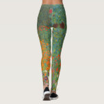 Blumengarten (Gustav Klimt) Leggings<br><div class="desc">Dieses Design zeigt ein Gemälde des österreichischen Künstlers Gustav Klimt (1862-1918). Es ist eine Darstellung eines wunderschönen Blumengartens im typisch impressionistischen Stil Klimts. Die Blume sehen fast so aus, als wären sie überfüllt, und es ist unmöglich, sich von ihrer Schönheit nicht zu überwältigen. Die ursprüngliche Arbeit wurde 1907 abgeschlossen und...</div>