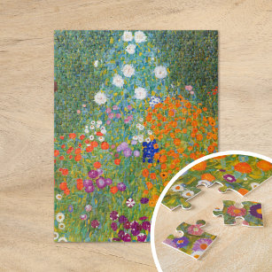 Blumengarten   Gustav Klimt Puzzle