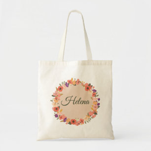 Blumengarten Hochzeit/Brautparty Tragetasche