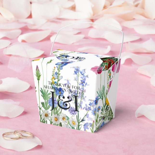 Blumengarten-Hochzeit Geschenkschachtel (Hochzeit)