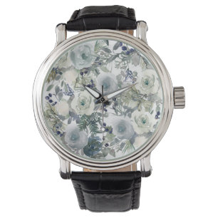 Blumengarten Kunst Armbanduhr