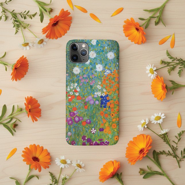 Blumengarten Landschaft Gustav Klimt Case-Mate iPhone Hülle (Von Creator hochgeladen)
