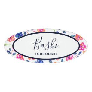 Blumengarten Namenschild