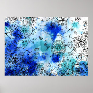 Blumengarten - Plakat