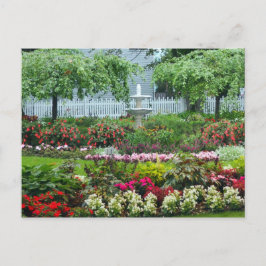 Blumengarten Postkarte