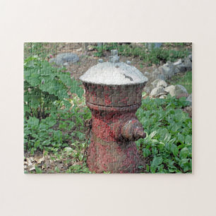 Blumengarten Rusty Fire Hydrant  Puzzle