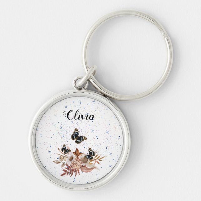 Blumengarten Schlüsselanhänger (Vorne)