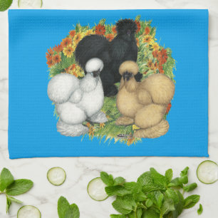Blumengarten Silkies Küchentuch