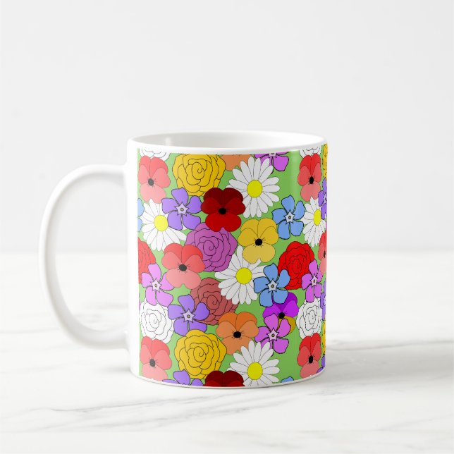 Blumengarten Tasse (Links)