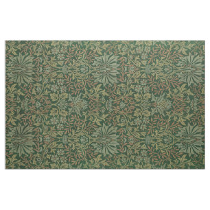 Blumengarten Vintages Ornament Illustration Stoff