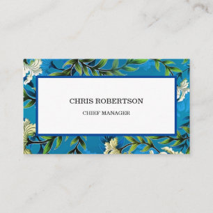 Blumengarten Visitenkarte