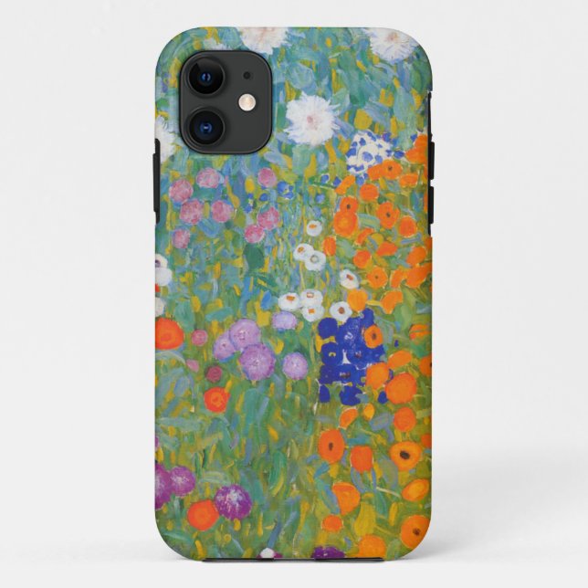 Blumengarten von Gustav Klimt Case-Mate iPhone Hülle (Rückseite)