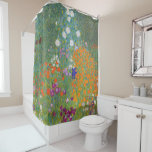 Blumengarten von Gustav Klimt Duschvorhang<br><div class="desc">Schönes Gemälde von Gustav Klimt aus einem Blumengarten. Verschiedene Blume im Garten sind phantastisch auf unsere Produkte und Geschenkideen. Entdecken Sie mehr verwandte Produkte mit diesem Klimt-Gemälde,  indem Sie unseren Shop besuchen.</div>