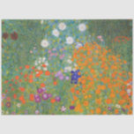Blumengarten (von Gustav Klimt) Seidenpapier<br><div class="desc">Dieses Design zeigt ein Gemälde des österreichischen Künstlers Gustav Klimt (1862-1918). Es ist eine Darstellung eines wunderschönen Blumengartens im typisch impressionistischen Stil Klimts. Die Blume sehen fast so aus, als wären sie überfüllt, und es ist unmöglich, sich von ihrer Schönheit nicht zu überwältigen. Die ursprüngliche Arbeit wurde 1907 abgeschlossen und...</div>