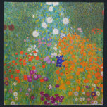 Blumengarten von Gustav Klimt Serviette<br><div class="desc">Besuchen Sie bitte meinen Laden für interessanteres Design und mehr Farbwahl => zazzle.com/colorfulworld*</div>