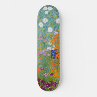Blumengarten (von Gustav Klimt) Skateboard