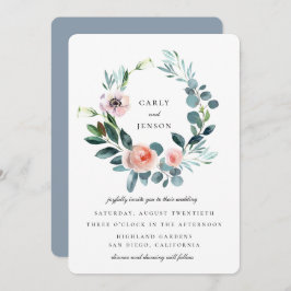 Blumengartenhochzeit Einladung