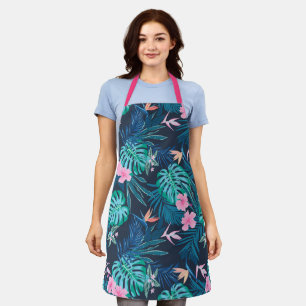 Blumengartenmuster Schürze