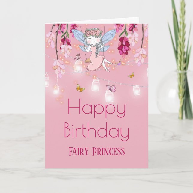 Blumengärtnerin Schwingenblende Glaskeramikleuchte Karte (Vorderseite)