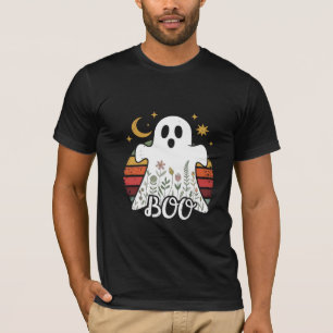 Blumengast mit Crescent Moon - Vintag Boho Boo T-Shirt