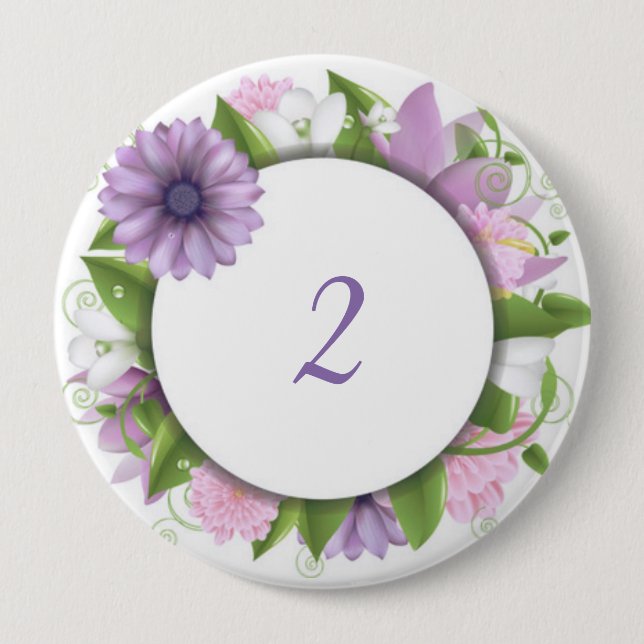 Blumengebirge Button (Vorderseite)