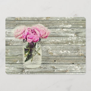 Blumengeburtstags-Party der eleganten Land-Rose Einladung