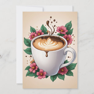 Blumengeburtstagsfeier Einladung