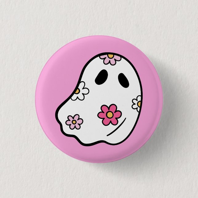 Blumengeist Button (Vorderseite)