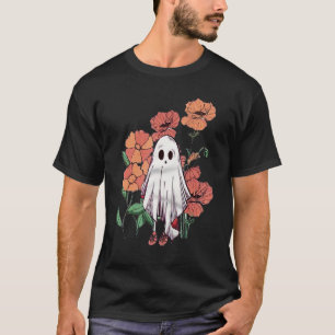 Blumengeist Halloween Vintage Blumengeist Süß H T-Shirt
