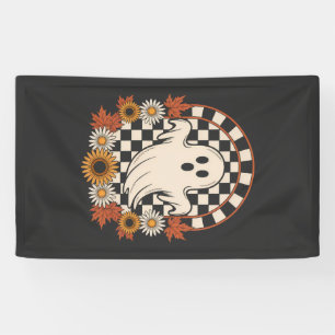 Blumengeist Herbst Boho Halloween Banner