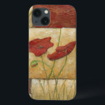 Blumengemälde mit sichtbarem Pinselstrich iPhone 13 Hülle<br><div class="desc">Die Pinselstriche sind in diesem Blumengemälde von Chariklia Zarris sichtbar. Zwei rote Blume sitzen in der Mitte des Stückes mit Gras unten und ein paar Blätter oben schwebend. Eine skurrile Szene,  die ein großartiges Geschenk machen würde!</div>