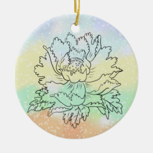 Blumenger Keramik Ornament