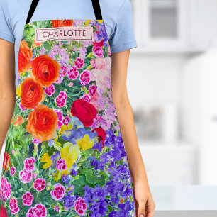 Blumengeschenk - Geburtstag für Mama Schürze
