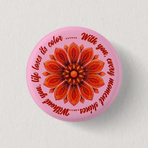 BLUMENGESCHENK MUTTER TOCHTER SCHWESTER LEHRERIN F BUTTON
