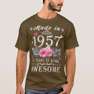 Blumengeschenke zum 65. Geburtstag, 1957 T-Shirt