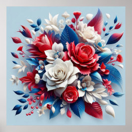 Blumengestalt Poster