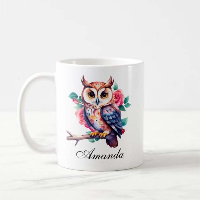 Blumengewässer, Schale und Rose Kaffeetasse (Links)