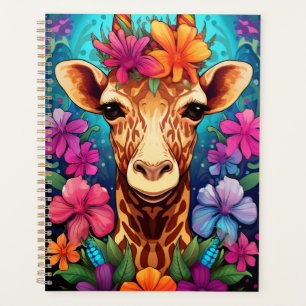 Blumengiraffe Portrait-9322 Planer