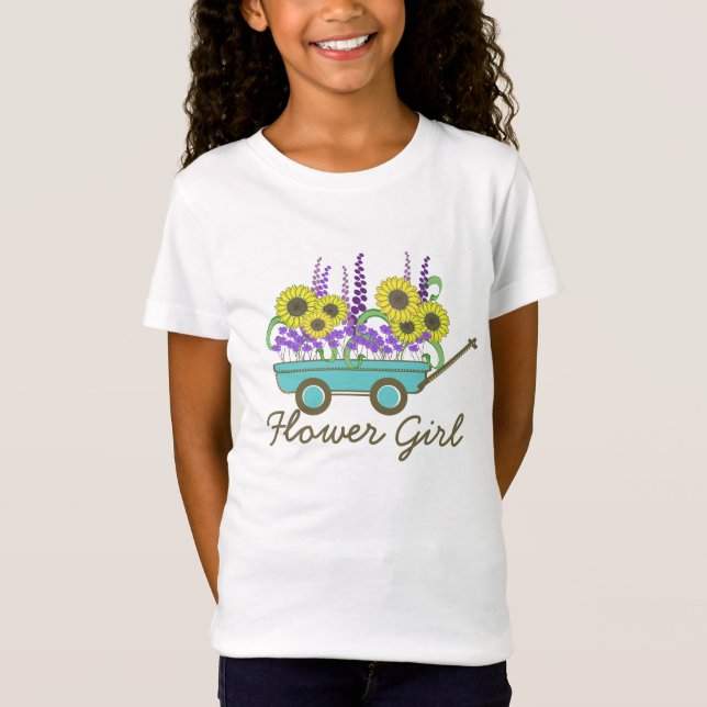 BlumenGirl Wagon von Blume T-Shirt (Vorderseite)