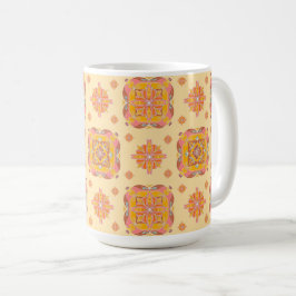 Blumengitter kaffeetasse