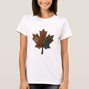 Blumenglanzdekor T-Shirt