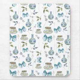 Blumengrandmillennial Watercolor Bow Mouse Pad Mousepad