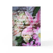 Blumengroßeltern Hochzeitstag