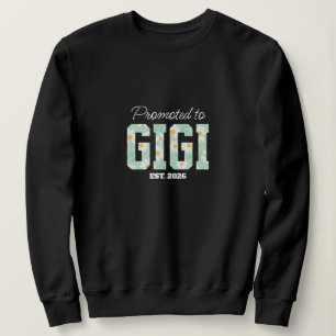 Blumengroßmutter, zur Oma befördert Sweatshirt