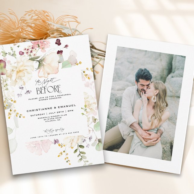 Blumengrün Abends vor Probe Einladung (Von Creator hochgeladen)