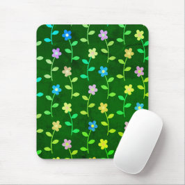Blumengrün Mousepad