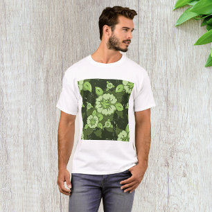 Blumengrün-T - Shirt