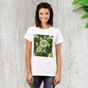 Blumengrün-T - Shirt